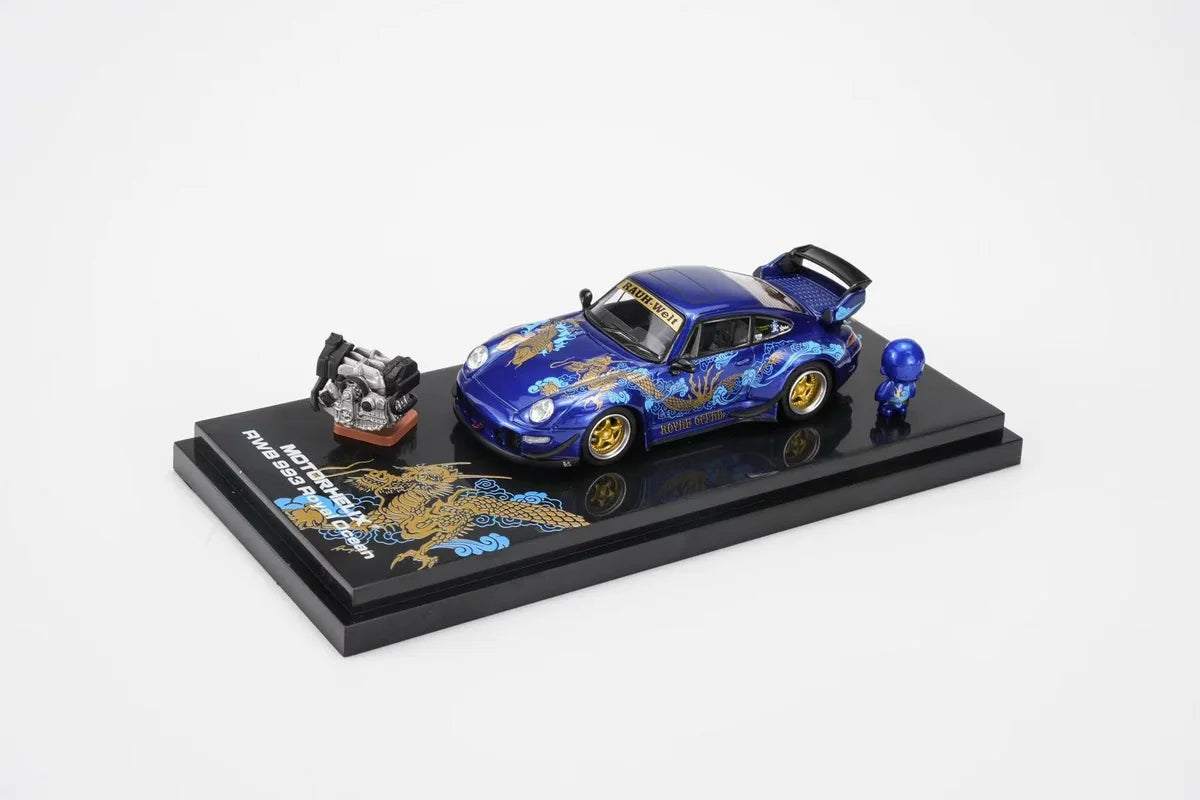 (Coming Soon) MOTORHELIX 1:64 RWB 993 Royal Ocean