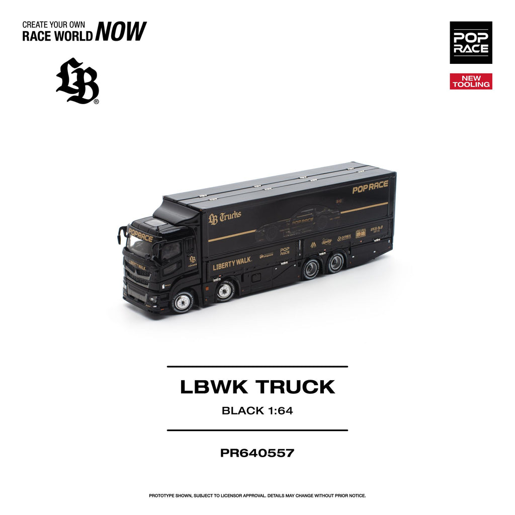 (Pre-Order) POPRACE 1:64 3-Piece Set LBWK AMG/HAULER/FIGURES **DEADLINE JULY 31st,2026**