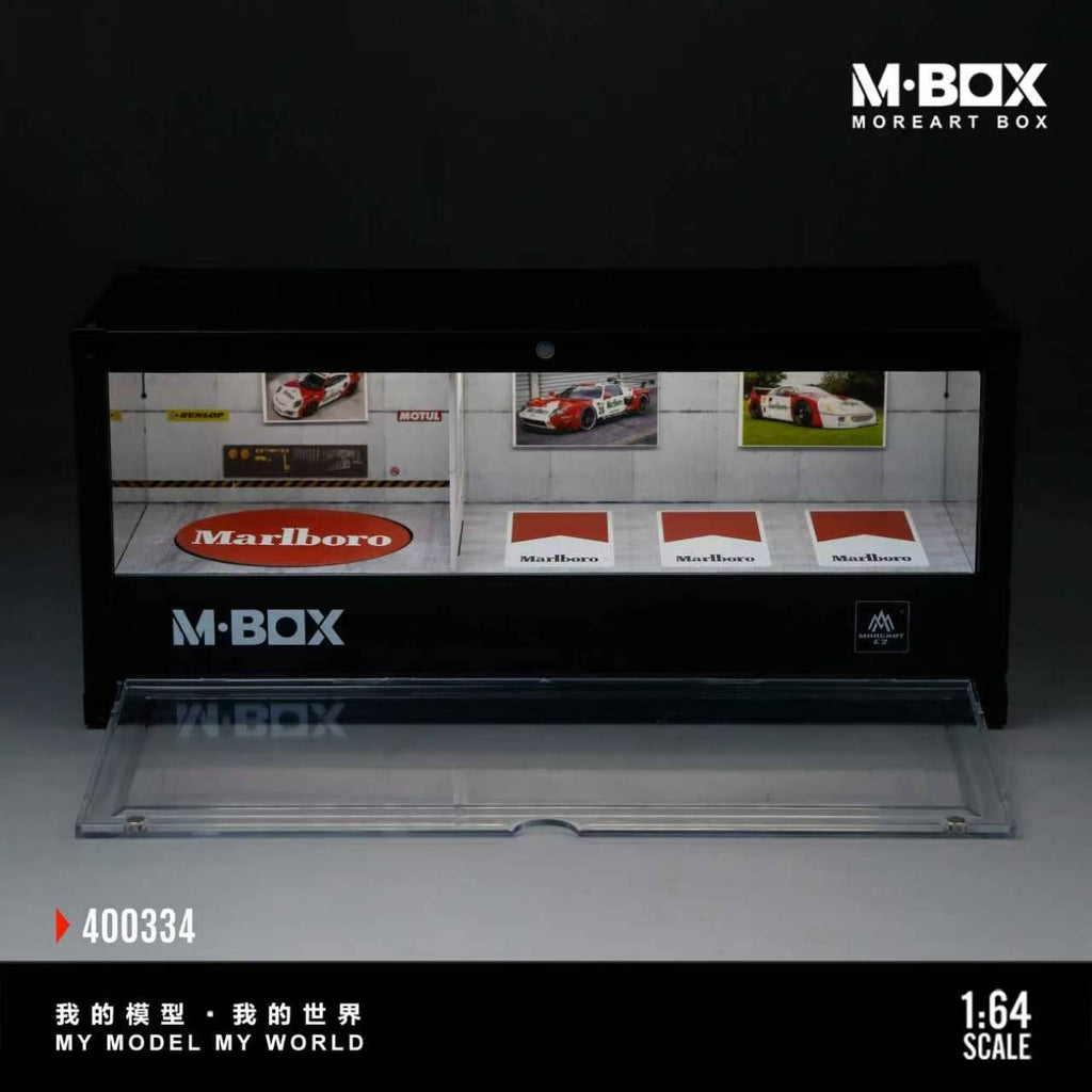 (Coming Soon) MOREART MBOX Container Model Storage Scene Simulation - Marlboro Paint Maintenance Shop #34