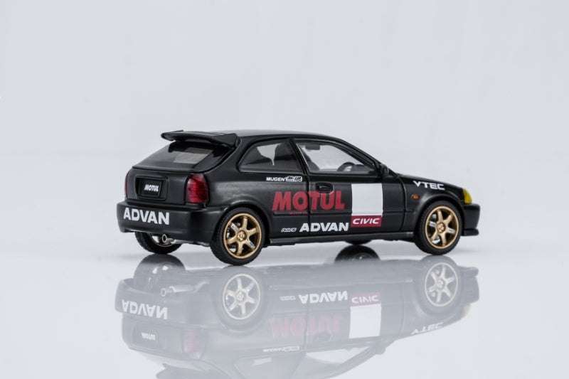 (Coming Soon) MOTORHELIX 1:64 Honda Civic TYPE R (EK9) Motul "No Good" Racing