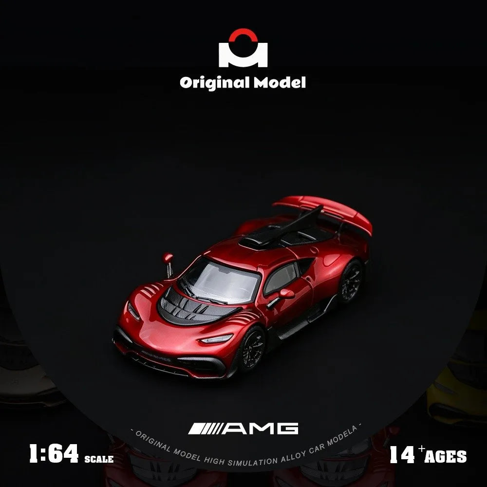 (Coming Soon) ORIGINALMODEL 1:64 Mercedes Benz AMG One Metallic Red