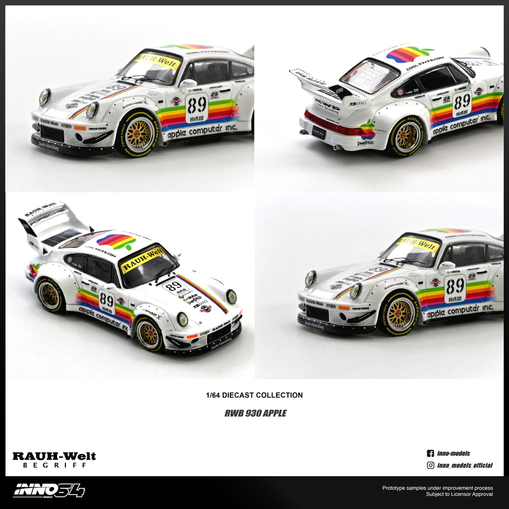 (Coming Soon) INNO64 1/64 RWB 930 #89 Apple Livery