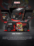 (Coming Soon) COOLCAR 1/64 Volkswagen T1 One Piece livery Diecast