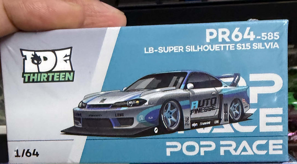 (Coming Soon) POPRACE Nissan S15 Silhouette Auto Finesse & INNO64 RWB 930 Gold 1:64 After Party Event Exclusive Set | 2026 Indonesia Diecast Expo (IDE) **Limited to 300 sets TOTAL**