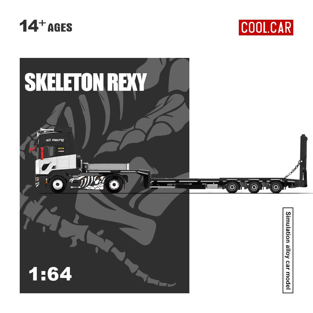(Pre-Order) COOLCAR 1:64 Scania FLATBED TRANSPORT VEHICLE Diecast Model **DEADLINE June 28th, 2026**