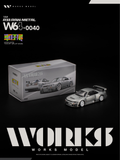 WORKS 1:64 R33 Raw Metal - 2026 HK Toy Car Salon