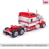 (Coming Soon) IXOAMERICA 1:64 1990 Kenworth W900 - Red and Gold stripe