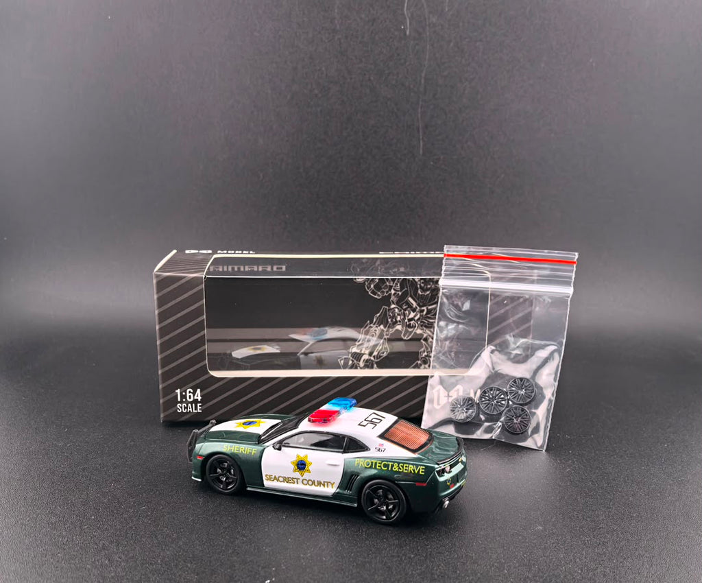 (Coming Soon) 1+1MODEL 1/64 Fifth-Generation Chevrolet Camaro - Need for Speed Police Livery