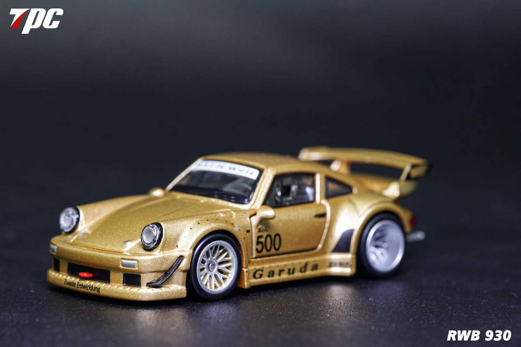 (Coming Soon) TPC 1:64 Custom Edition RWB930 Full Open Diecast - Gold