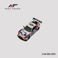 (Coming Soon) MINITRACK 1:64 M4 2nd Generation G82 GT3 Blue-White Racing Livery Carriage #96