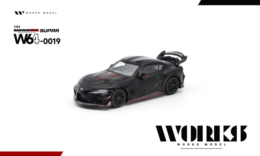 (Coming Soon) 1/64 DARWIN PRO SUPRA DARK