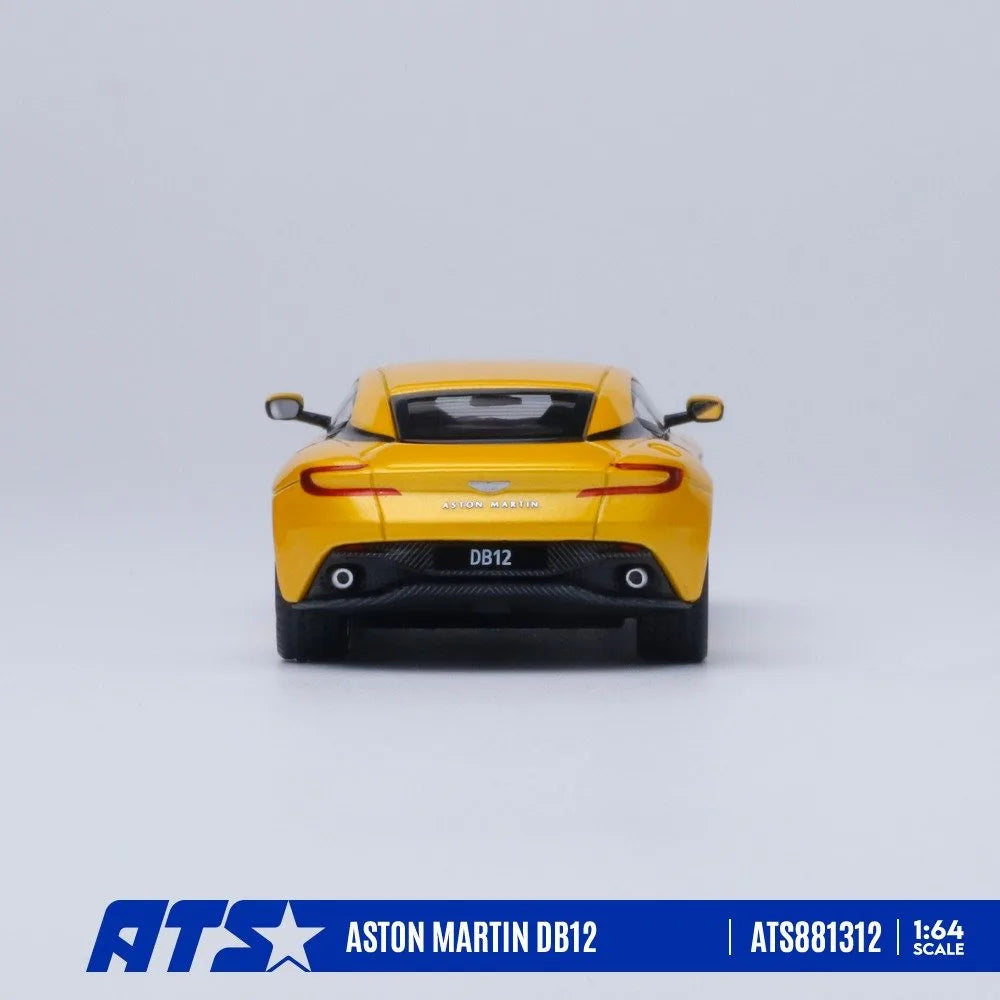 (Coming Soon) ATS 1:64 Aston Martin DB12 Metal Yellow