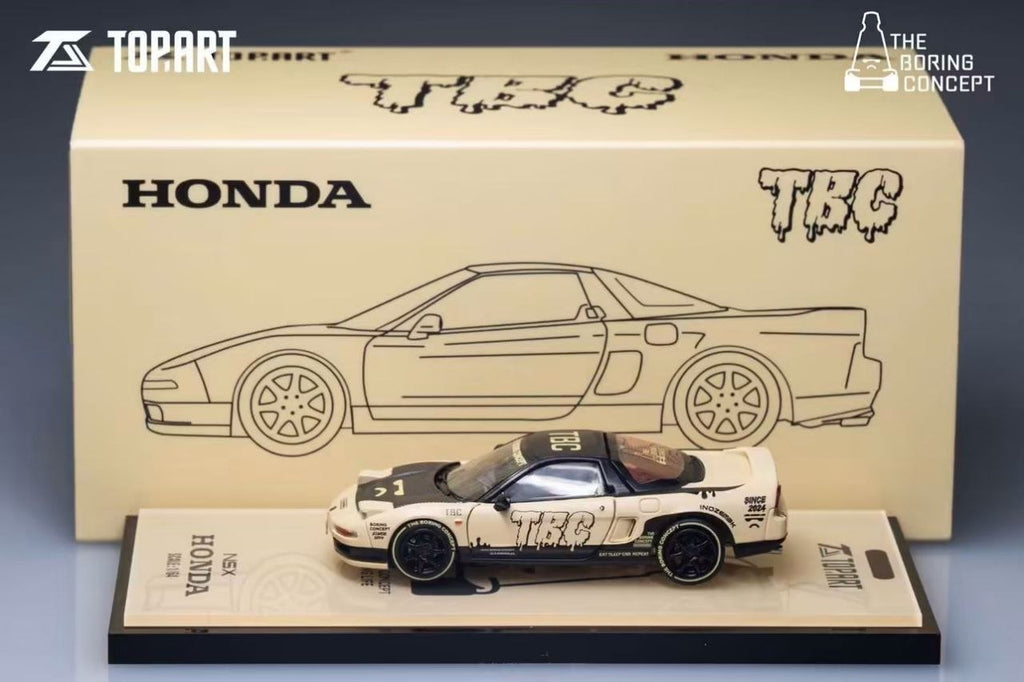 (Coming Soon) TOPART x The Boring Concept 1:64 Honda NSX NA1 APA Expo Exclusive **LIMITED TO 1500pcs**