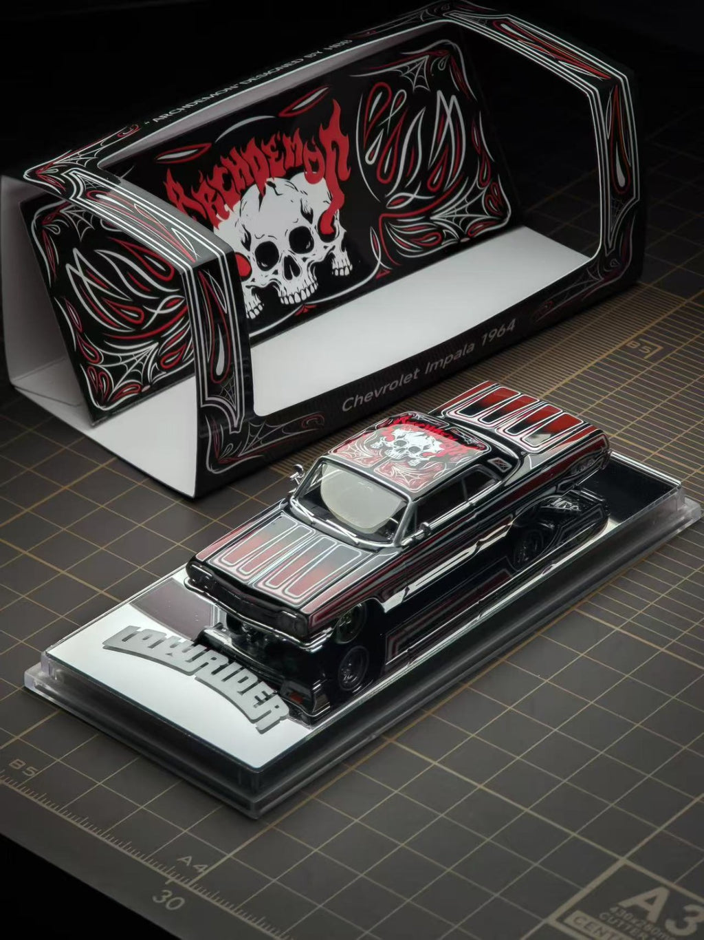 (Coming Soon) 97M 1/64 1964 Chevrolet Impala Special Edition "Day of the Dead"