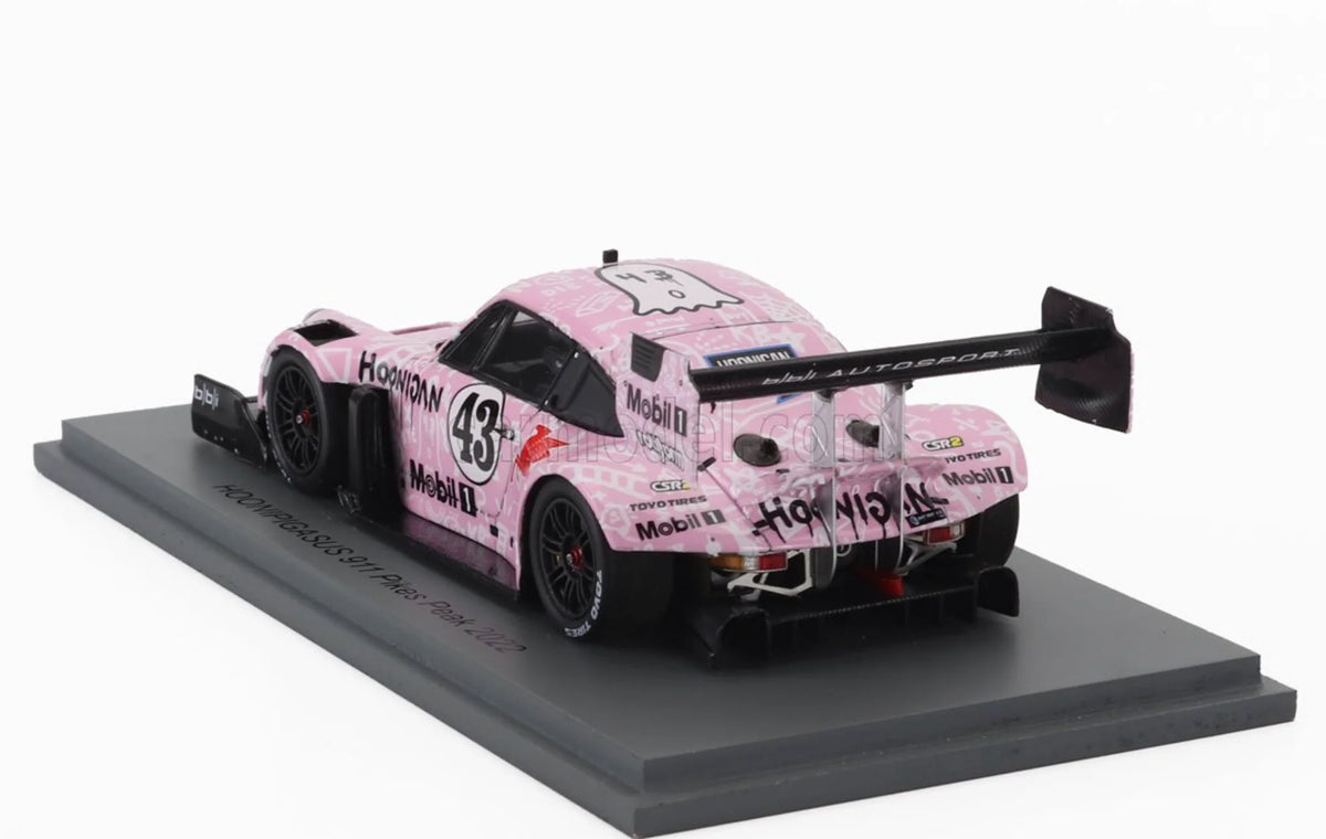 (Pre-order) SPARK HOONIPIGASUS Porsche 911 No.43 - Pikes Peak 2022 | Ken Block 1:64