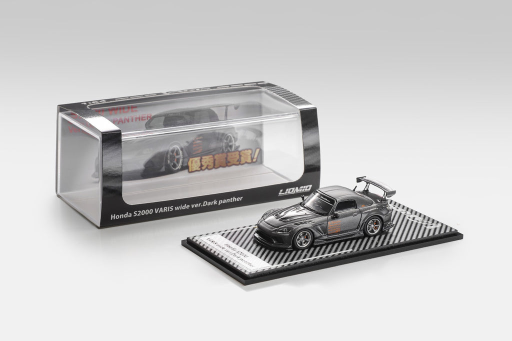 (Coming Soon) Liomio 1:64 Honda S2000 Varis Wide Ver. Darkpanther