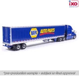 (Coming Soon) IXOAMERICA 1:64 2018 Freightliner Cascadia NAPA Auto Parts with modern trailer - Blue "N.a.p.a"