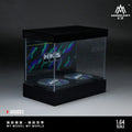 (Coming Soon) MOREART 1:64 Dual-Stage Rotating Exhibition Hall Scene Model - HKS Livery