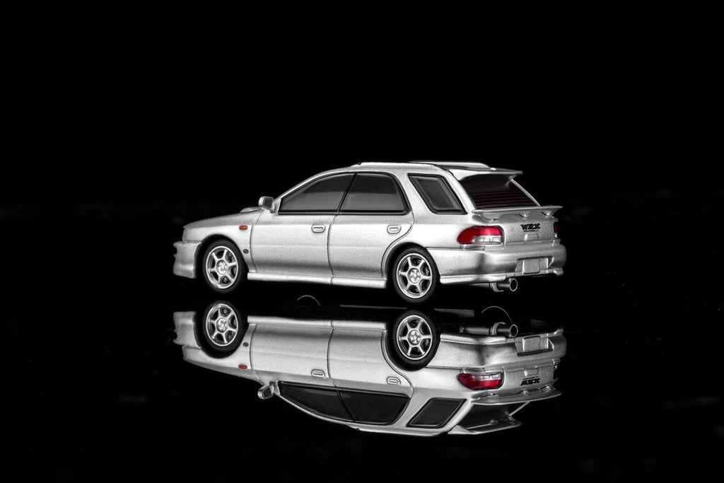 (Coming Soon) MOTORHELIX 1:64 Subaru Impreza Wagon WRX STi Ver. VI (GF8) - Silver