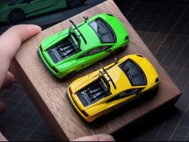 (Coming Soon) FINEMODEL 1:64 Lamborghini Gallardo LP 570-4 Superleggera Yellow | APAxpo Foshan 2026