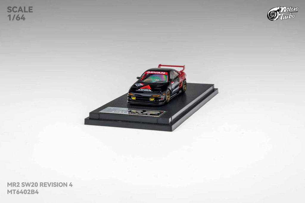 (Coming Soon) MICROTURBO 1/64 MR-2 SW20 Advan Livery