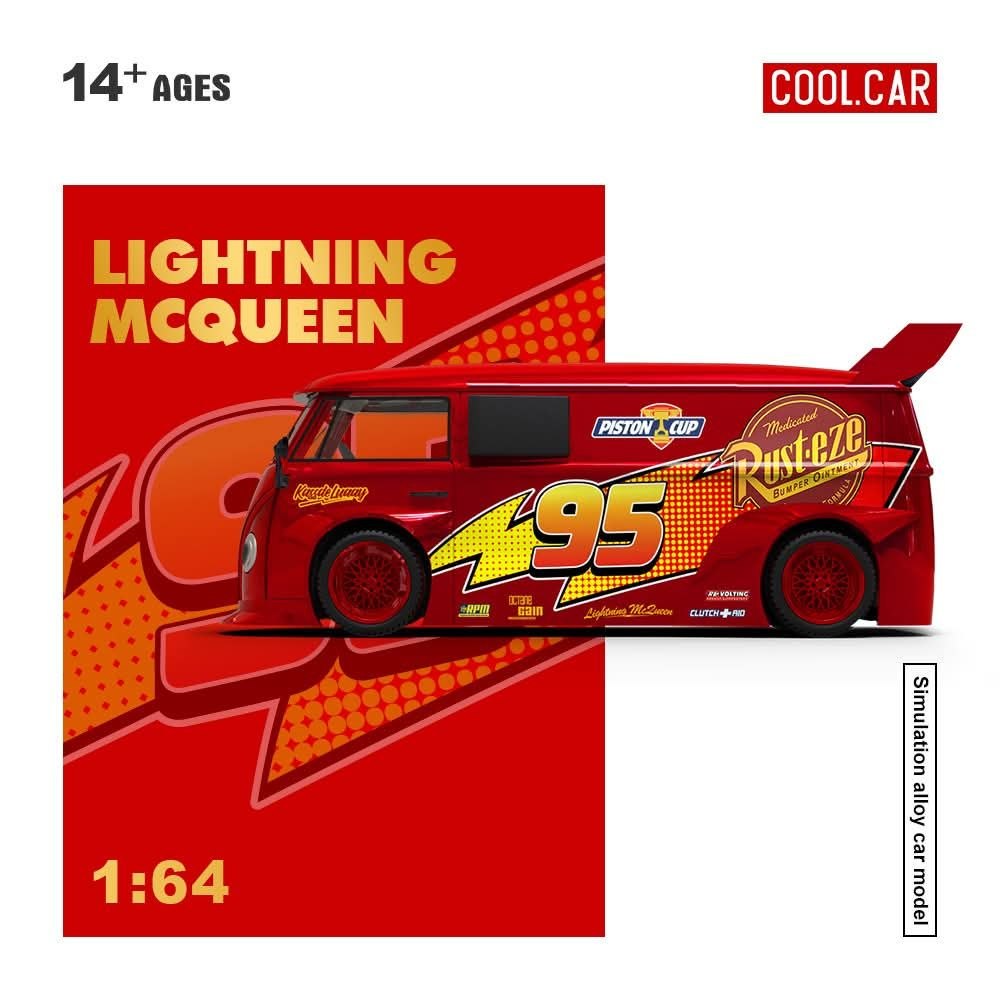 (Coming Soon) COOLCAR VW T1 Lighting McQueen