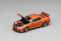 (Coming Soon) MOTORHELIX 1:64 Nissan Skyline GT-R(R34) V-Spec ll Customized Metallic Orange