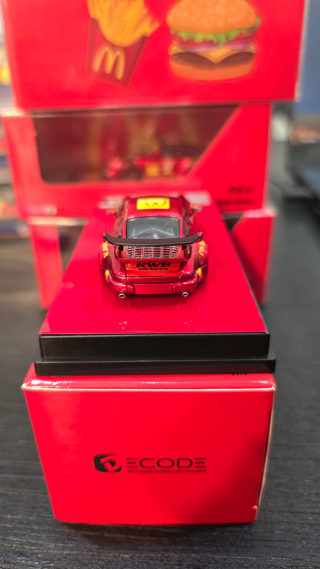 DECODE 1:64 RWB 964 McDonalds CHROME Red *Numbered Pieces Only 500*