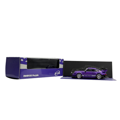 (Coming Soon) MODELMODEL 1:64 Porsche RWB990 - Purple