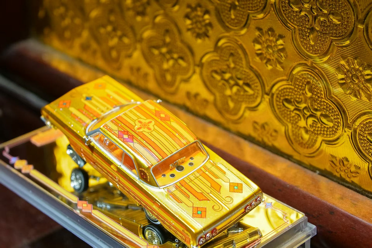 (Coming Soon) 97M 1/64 1964 Blossom Glass Chevrolet Impala - APA EXPO Exhibition Limited Edition