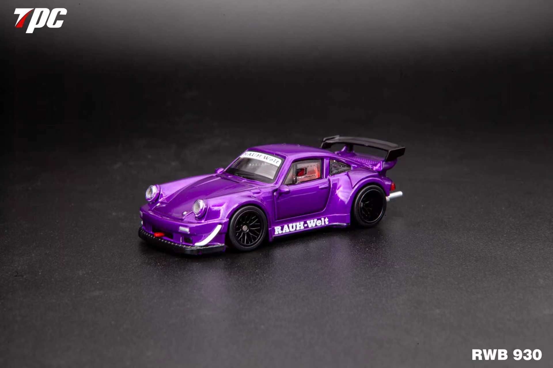 (Coming Soon) FG x TPC Customized 1/64 RWB930 Fully Open Diecast Model - Violet Purple