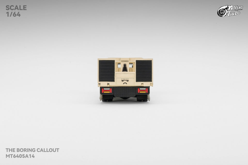 (Pre-Order) MICROTURBO X TBC 1/64 Fully Floor-Standing Flatbed Trailer **DEADLINE June 26th, 2026**