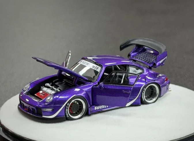 (Pre-Order) PGM 1/64 RWB 993 Luxury Edition - Metallic Purple **LIMITED QUANTITIES ** ETA-JULY