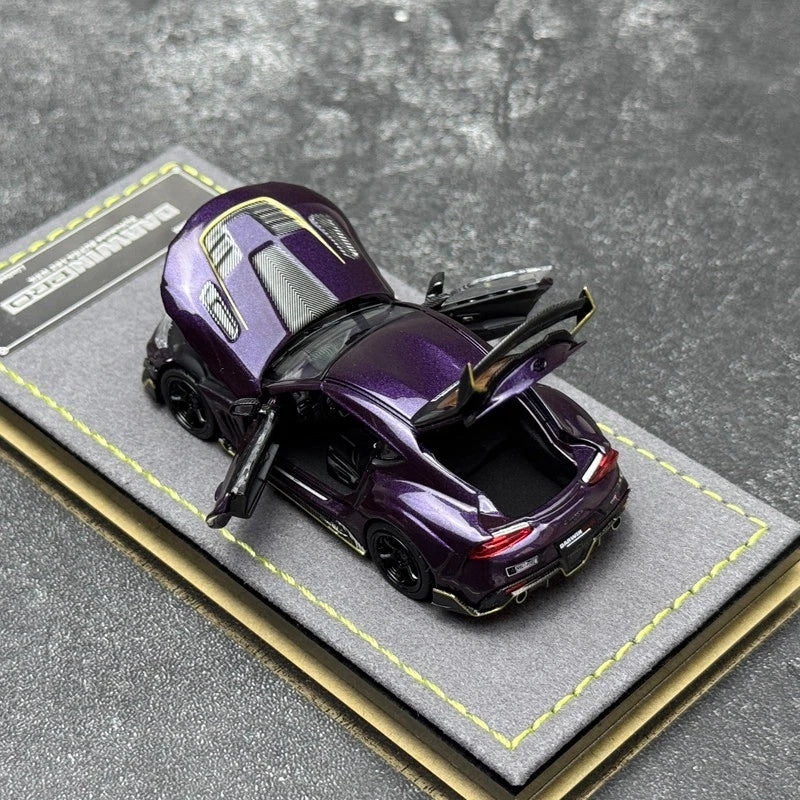(Coming Soon) TOPART 1/64 Toyota Official Authorization Supra A90 (Darwin Pro Widebody Version) - Purple