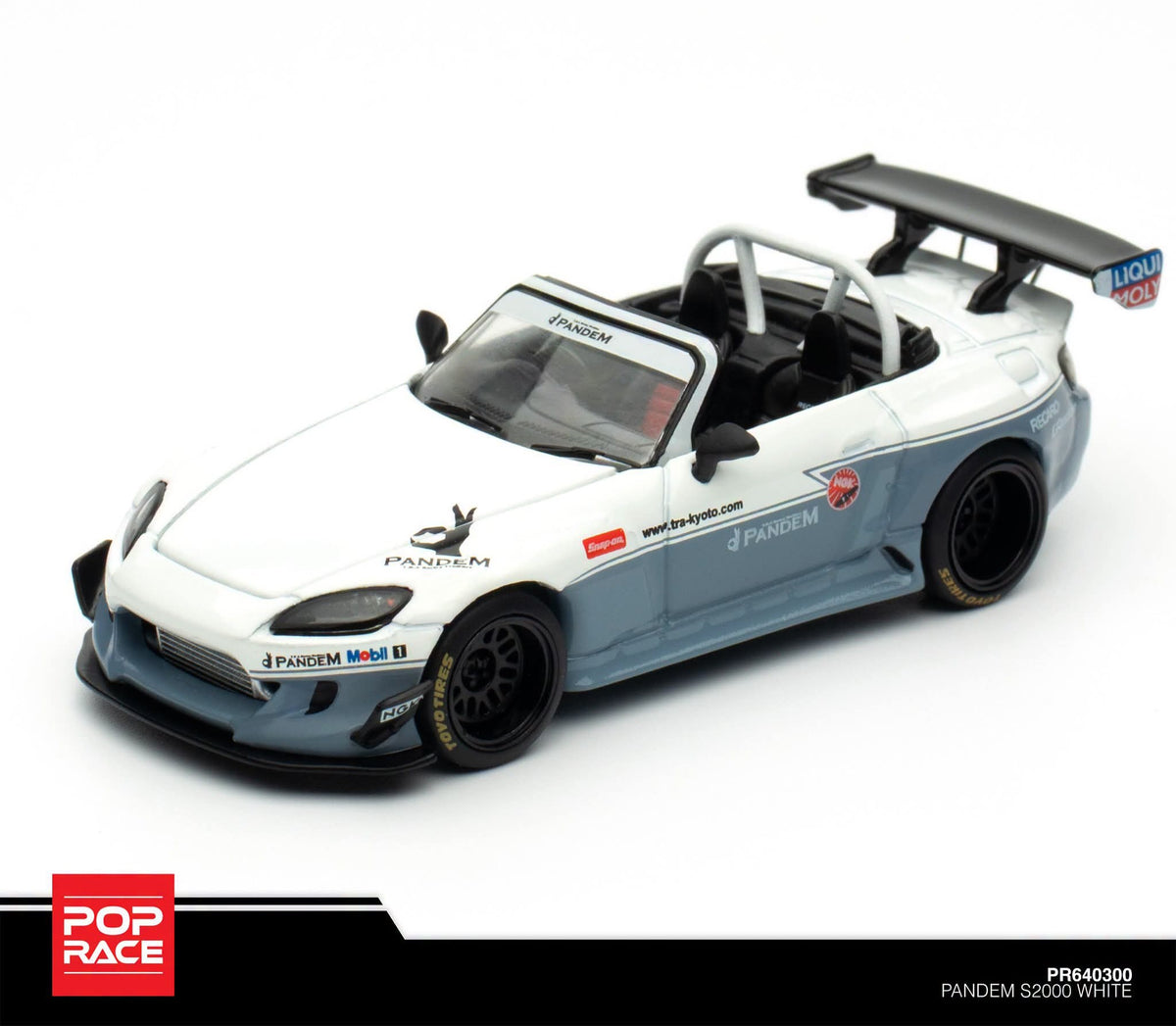 POPRACE 1/64 PANDEM S2000 WHITE