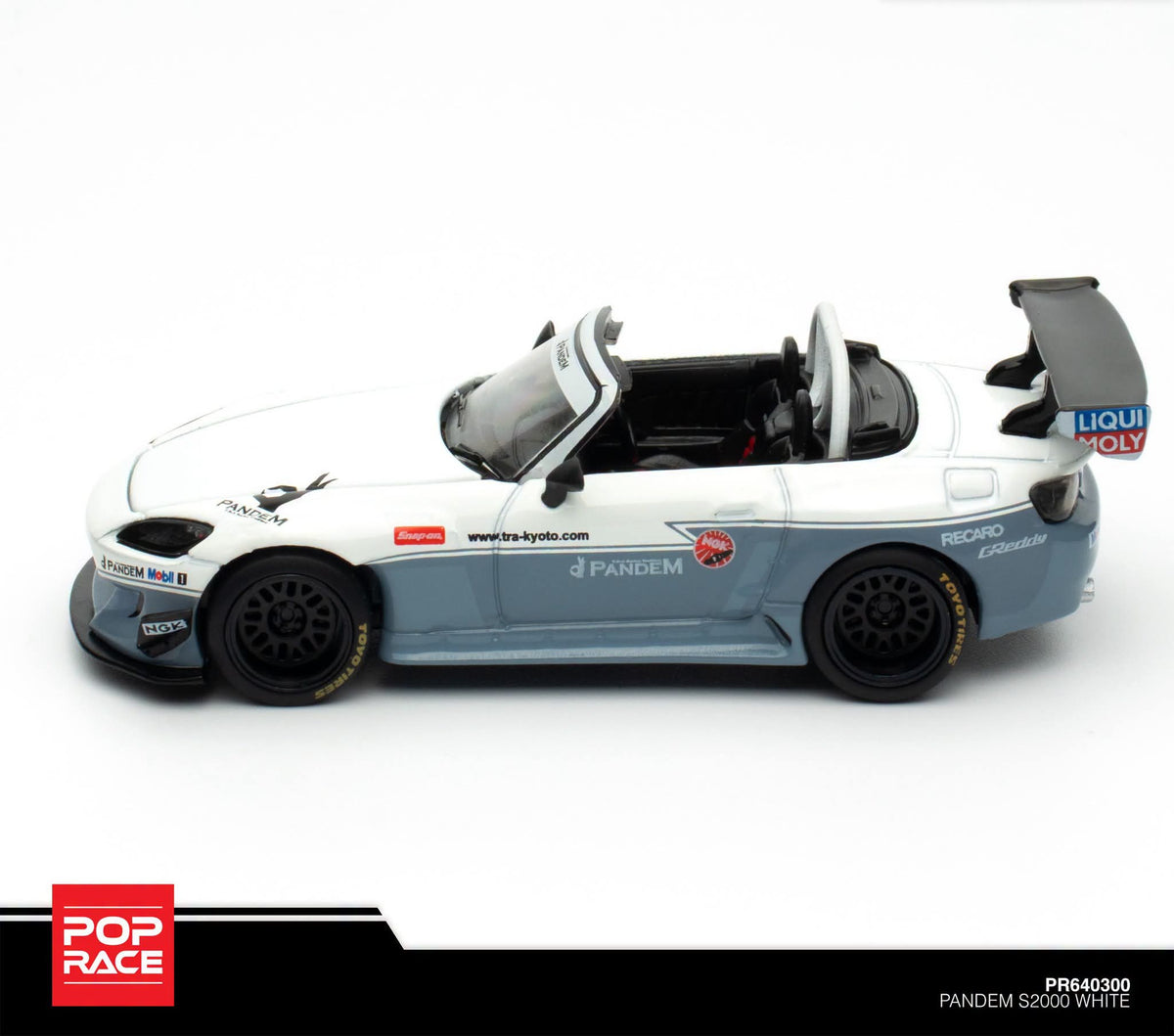 POPRACE 1/64 PANDEM S2000 WHITE