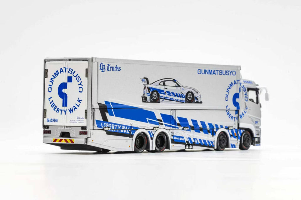 GCD 1/64 LB TRUCK Mitsubishi Fuso Super Great SILVER - TAS Tokyo Exclusive Version