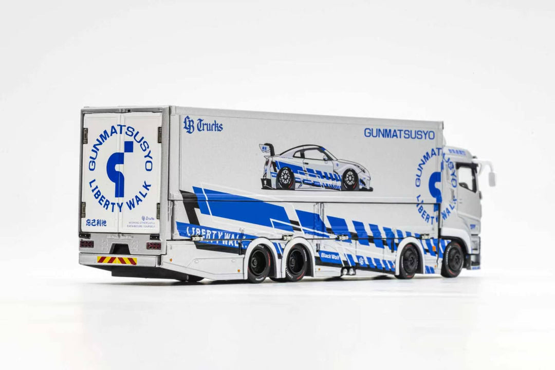 GCD 1/64 LB TRUCK Mitsubishi Fuso Super Great SILVER - TAS Tokyo Exclusive Version