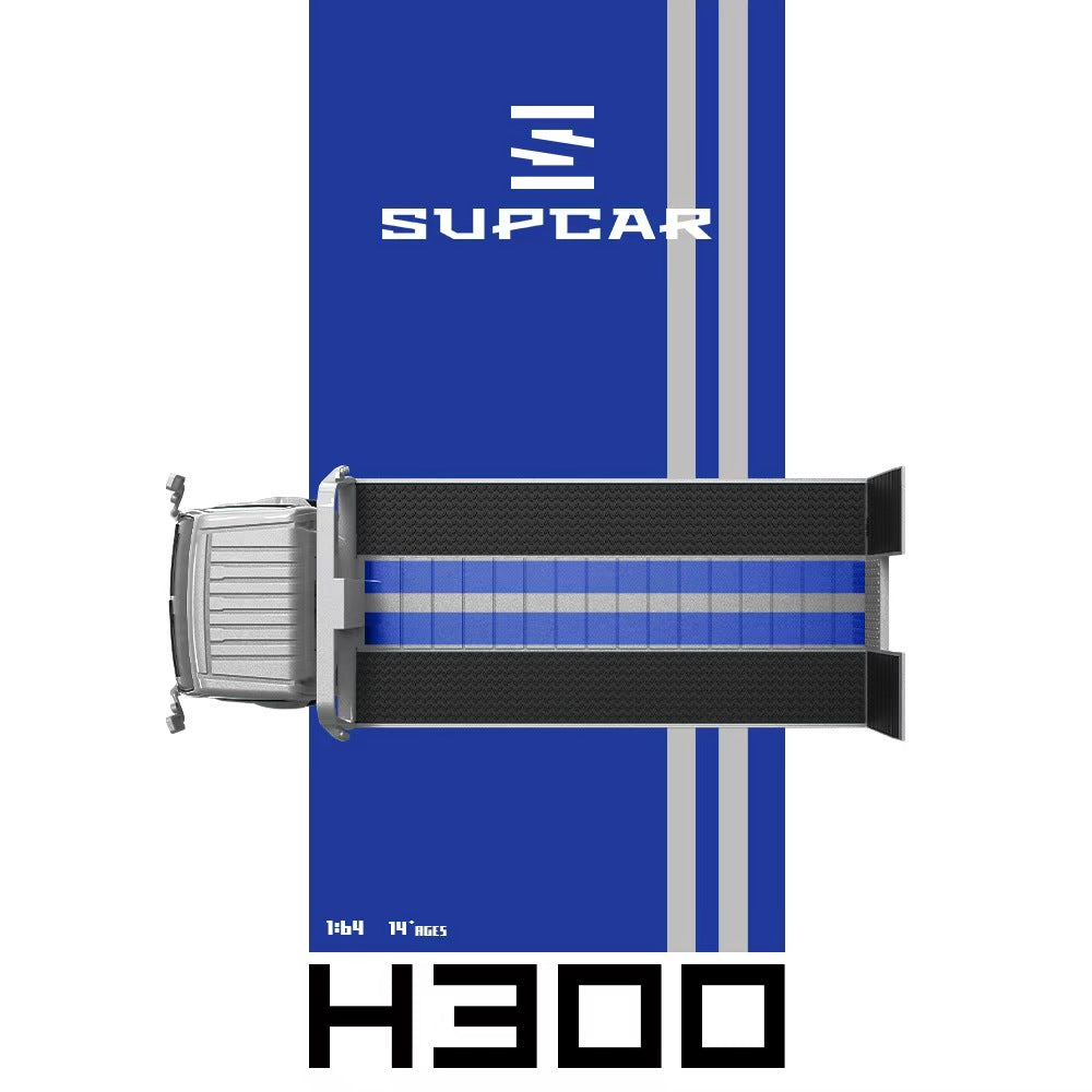 (Coming Soon) SUPCAR 1:64 H300 Blue&Silver Livery