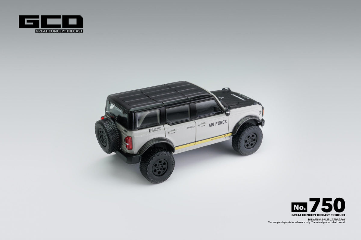 (Coming Soon) GCD 1/64 Bronco DarwinPRO AIR FORCE GREY (LHD)