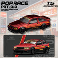 (Coming Soon) POPRACE x TS Exclusives 1/64 RWB AE86 VINTAGE Red Chrome