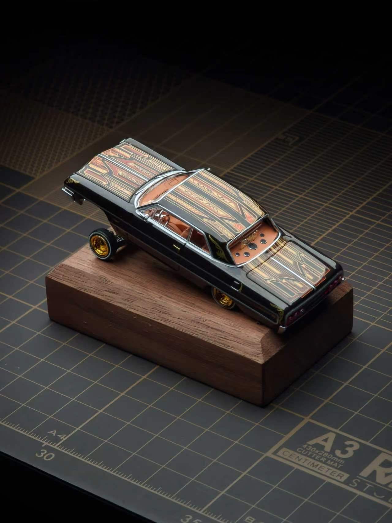 (Pre-Order) 97M 1/64 1964 Chevrolet Impala - Dark Brown ** DEADLINE - July 12th, 2026**