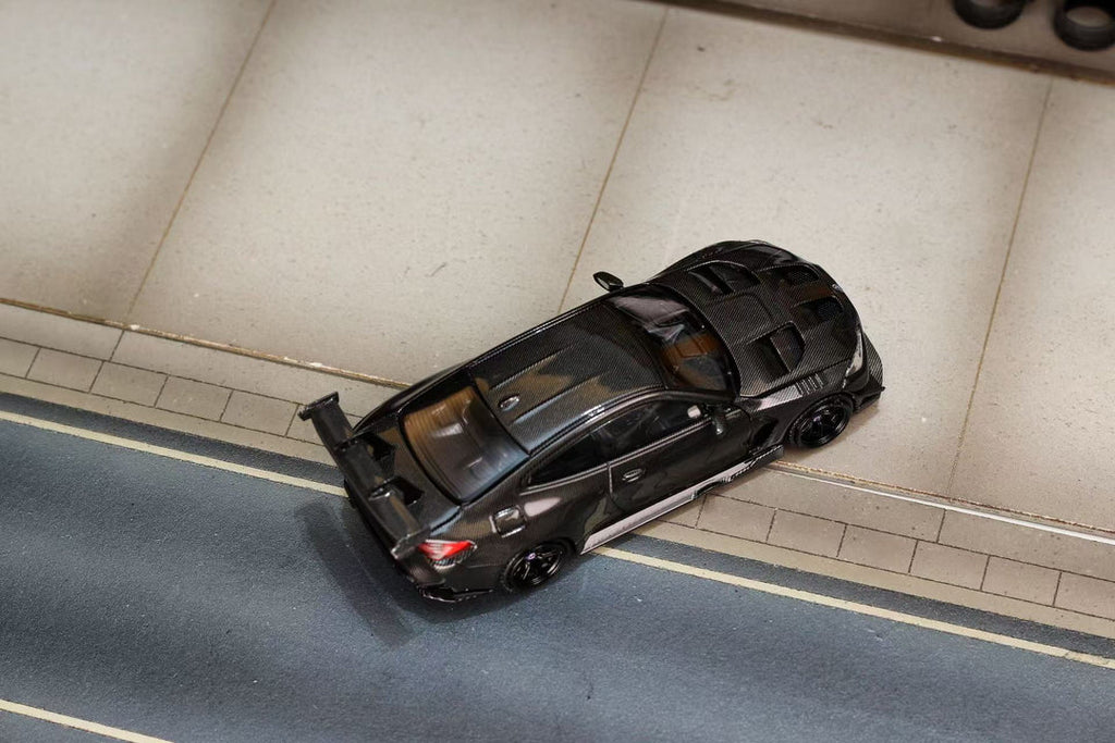 (Coming Soon) STREETWEAPON 1:64 Flossmann Full Widebody Kit BMW G82 M4 Black Full Carbon TMCS Malaysia Exhibition Edition