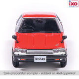 (Coming Soon) IXO America 1:64 1983 Nissan Skyline 2000 Turbo RS (R30) "Iron Mask" - Red and Black
