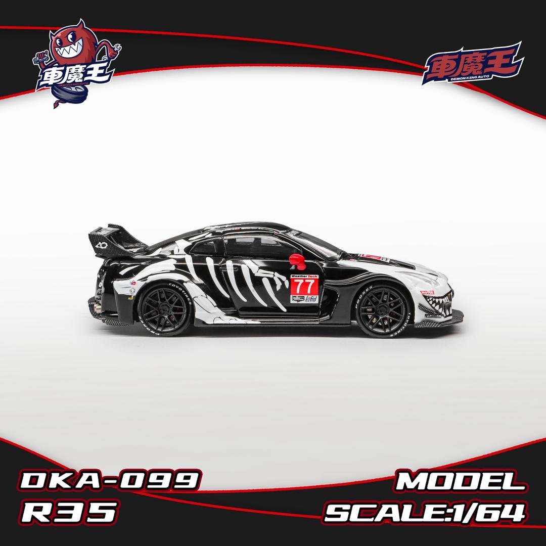 (Coming Soon) DEMON KNG AUTO 1/64 GTR35 RR Bone Dragon