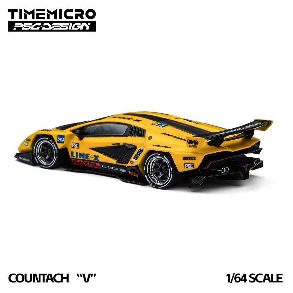 (Coming Soon) TIMEMICRO × PSC DESIGN 1/64 Countach "V" GT Tribute Diecast model