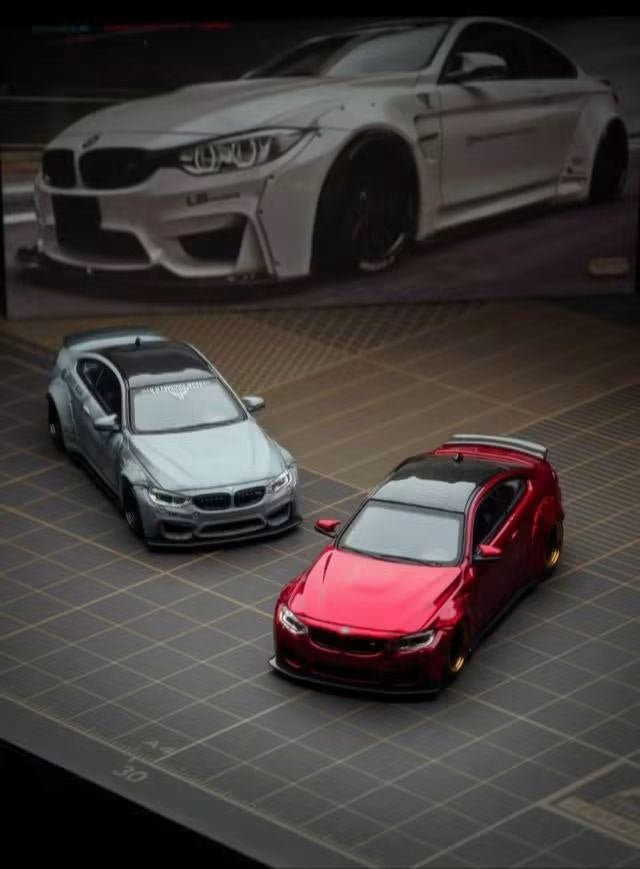 (Coming Soon) FINEMODEL 1:64 BMW LBWK M4 F82 - Red | APAxpo Foshan 2026 (1 Model)