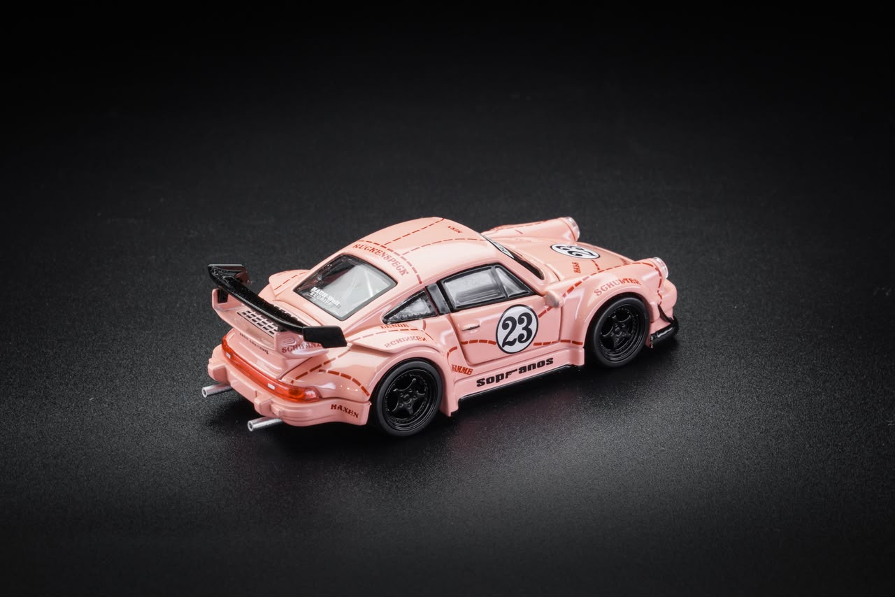 (Coming Soon) FG 1:64 Porsche RWB 930 Diecast - Pink Pig Livery