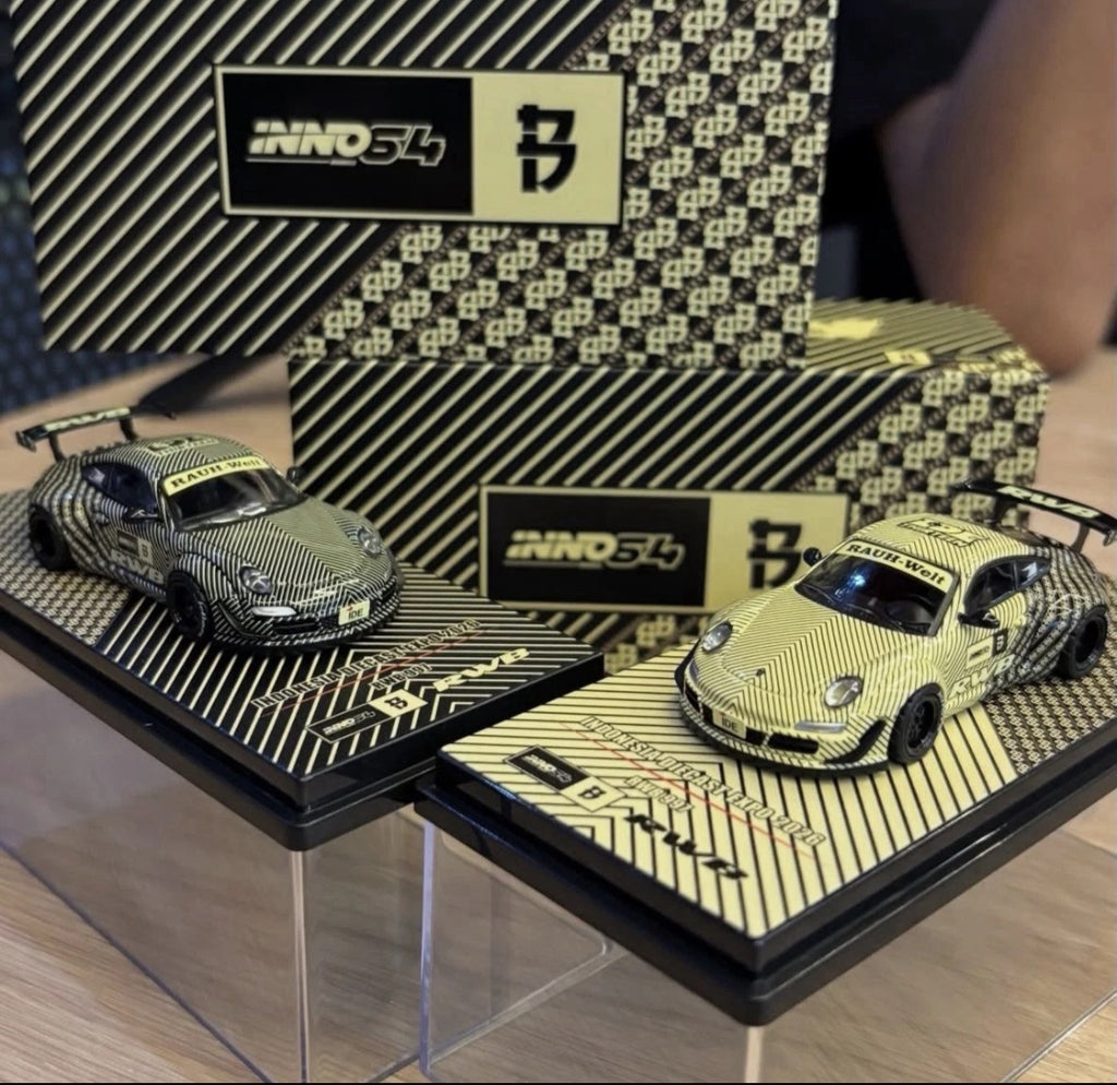 (Coming Soon) INNO64 x Black Crow Customs x The Bakajin Batik 1:64 RWB 997 | Chance of Chase | 2026 Indonesia Diecast Expo (IDE) **LIMITED QUANTITIES**