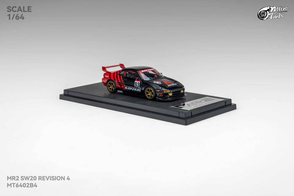 (Coming Soon) MICROTURBO 1/64 MR-2 SW20 Advan Livery